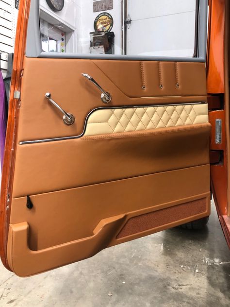 Chevy Truck Interior, Hotrod Interior, 1968 Chevy Truck, Car Interior Upholstery, Auto Upholstery, 72 Chevy Truck, Automotive Upholstery, Custom Car Interior, Custom Chevy Trucks