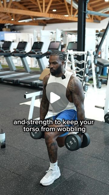 Devin J. George | World Wide Coach 🌍 on Instagram: "Listen Fam,

There’s a difference between having core stability strength & having ABS.

You can get abs just by restricting your calories and decreasing your body fat.

But just because you have abs that doesn’t mean that you’re going to inherently have core strength.

Core strength is what you need for day to day functions and also to decrease your back pain!

The best way to strengthen your core is through your free weighted compound exercises that mimics the7 primal movement patterns that our bodies go through daily.

7 Primal movement patterns:
- Squat
- Lunge
- Push
- Pull
- Hinge
- Rotate
- Gait

Military Press example of “Pull.”

Reverse Lunge example of “Lunge.”

RDL example of “Hinge.”

Consistently strength training and incorpo Primal Movement, Get Abs, Military Press, Strengthen Your Core, Compound Exercises, Core Stability, Reverse Lunges, Core Strength, Body Fat