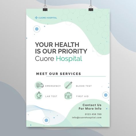 Products Flyer, Medical Poster, Medical Business Card, Product Flyer, Medical Posters, Medical Business, Dm Design, Graphic Design Brochure, Information Poster