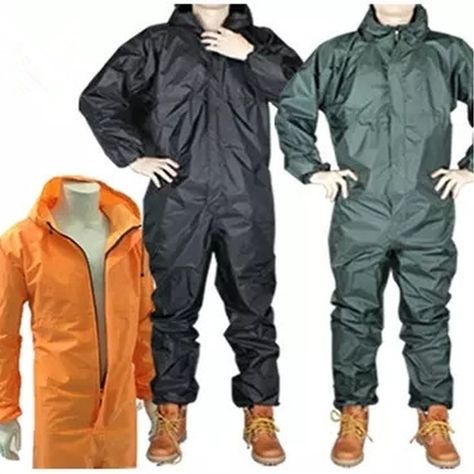 Waterproof Overalls, Jumpsuit Coverup, Raincoat Men, Raincoat Fashion, Overalls Fashion, Overalls Men, Rain Suit, Special Clothes, Sepeda Motor