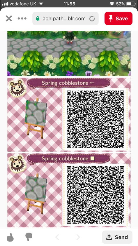 NOT MY DESIGN New Leaf Qr Codes Pathways, Acnl Qr Codes Paths Stones, Acnl Path Qr Codes Natural, Acnl Qr Codes Clothes Aesthetic, Animal Crossing New Leaf Qr Codes Floor, New Leaf Path Qr Codes, Animal Crossing New Leaf Paths, Animal Crossing New Leaf Qr Codes Paths, New Leaf Qr Codes