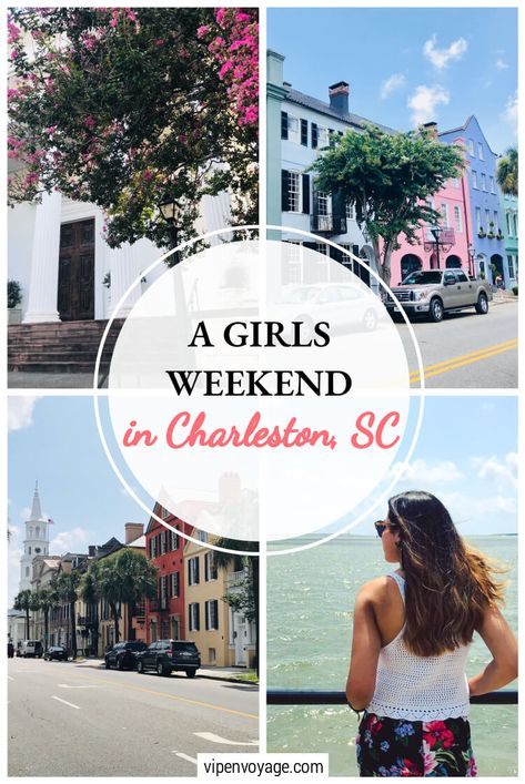 A Girls Weekend in Charleston, South Carolina ~ Vip en Voyage Weekend In Charleston Sc, Southern Cities, Isle Of Palms, Folly Beach, Freaking Awesome, Charleston South Carolina, Girls Weekend, United States Travel, North America Travel