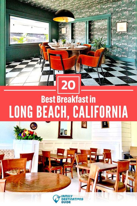 Long Beach Restaurants, Beverly Hills Restaurants, Lunch Places, Breakfast Cafe, Breakfast Places, Brunch Places, Los Angeles Restaurants, Los Angeles Beaches, Breakfast Restaurants