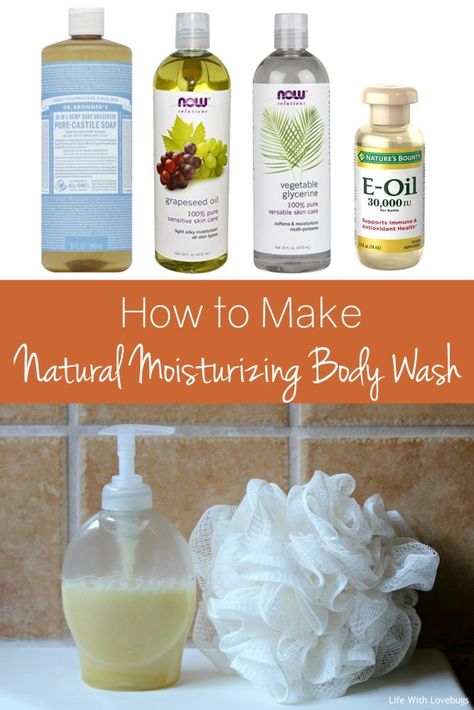 Body Wash Recipe, Diy Body Wash, Homemade Body Wash, Natural Body Wash, Diy Body Care, Sensitive Skin Care, Homemade Bath Products, Bath And Body Care, Unwanted Hair Removal