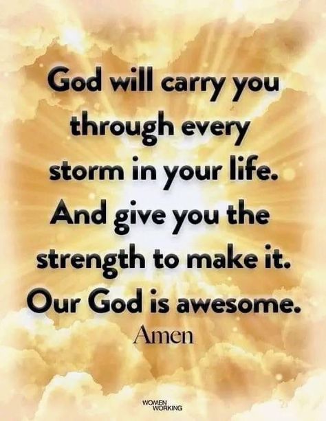 God Is Awesome, Quotes About Strength And Love, Good Morning Prayer, Speak Life, Inspirational Quotes God, Power Of Positivity, Thank You God, Health Wealth, Manifest Money