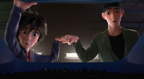 Tadashi And Hiro, Big Hero 6 Tadashi, Big Hero 7, Tadashi Hamada, Hiro Big Hero 6, Hiro Hamada, Nerd Glasses, Walt Disney Animation, Walt Disney Animation Studios