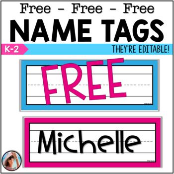 Free Editable Name Tags, Student Name Plates, Grouping Students, Editable Name Tags, Classroom Supplies Labels, Desk Tags, Name Tag For School, Name Tag Templates, Handwriting Paper