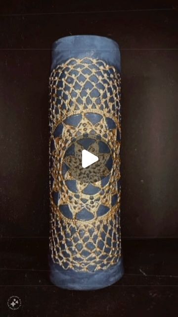 Nathalie Karasek on Instagram: "Crochet Doily Vase | We recently participated in a pottery course at @vhs_favoriten and learned from @seifriedkarin about the slab building technique. I created this vase using a crochet doily that was then raw-fired. Now I painted it with vintage chalk paint and sealed it with antique wax. I use it now in my little DIY workshop corner for keeping my knives and some other tools. With this project I combined two of my hobbies - crocheting and DIY home accessories - although I did not crochet this doily myself ;-)  🖤 Find more on my accounts:  www.instagram.com/nathaliekarasek www.youtube.com/@nathaliekarasek 🖤 #diyhomedecor #diy #design #art #decor #ornaments #gothichome #gothichomedecor #gothic #steampunk #steampunkdecor #steampunkart #maximalism #Morei Steampunk Home Decor, Steampunk House, Diy Home Accessories, My Hobbies, Steampunk Decor, Art Lifestyle, Antique Wax, Diy Workshop, Gothic Steampunk