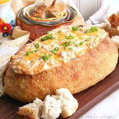 This decadent Mississippi Sin dip is an easy appetizer made with cheese and ham mixed together and baked inside a loaf of French bread until it is ooey gooey. The perfect game day appetizer or holiday party appetizer! Mississippi Sin Dip Recipe, Hot Dip Recipes, Mississippi Sin Dip, Sin Dip, Cream Cheese Recipes Dip, Sour Cream Dip, Dry Rubs, Classic Appetizers, Game Day Appetizers