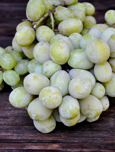 Green Grape Sorbet with fresh mint and lime. California Grown Food Blog Frozen Green Grapes, Grape Sorbet Recipe, Grape Sorbet, Sorbet Recipe, Frozen Grapes, Green Grape, Fresh Mint Leaves, Green Grapes, Freezer Friendly