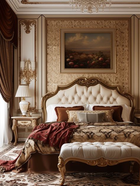 Victorian bedroom makeover combining modern elegance with historical charm Bedrooms Organization, Modern Victorian Bedroom, Victorian Bedroom Furniture, Victorian Room, Colors Bedroom, Bedroom Organizing, Idea Bedroom, Royal Bedroom, Victorian Bed