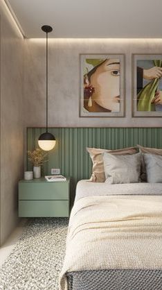 Modern Bedroom Interior, Bedroom Bed Design, Bedroom Furniture Design, Room Design Bedroom, Master Bedrooms Decor, Home Room Design, Apartment Interior, Luxurious Bedrooms, 인테리어 디자인