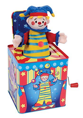 Silly Circus Jack in the Box ** Check this awesome product by going to the link at the image.Note:It is affiliate link to Amazon. Circus Toy, Pop Goes The Weasel, Jack In The Box, Circus Theme, Musical Toys, Tin Boxes, Classic Toys, Baby Play, Toy Boxes