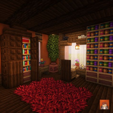 Minecraft Ball Room Ideas, Castle Inside Minecraft, Minecraft Houses Inside Interior Design, Bay Window Minecraft, Minecraft Ceiling Design Interior, Circle Window Minecraft, Curtains Minecraft, Minecraft Circle Window, Minecraft Wall Designs Inside