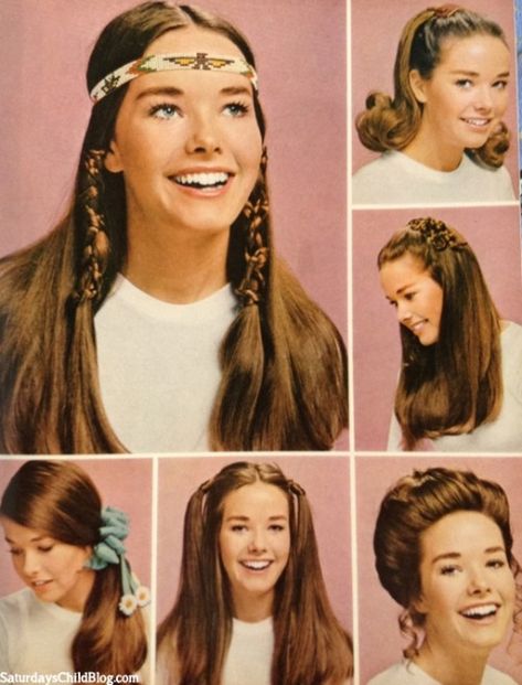 70s Hair Styles, Disco Hairstyles, Cabelo Pin Up, 70s Mode, 1970s Hairstyles, Inspired Hairstyles, 1970s Women, 70s Hair, Vintage Trends