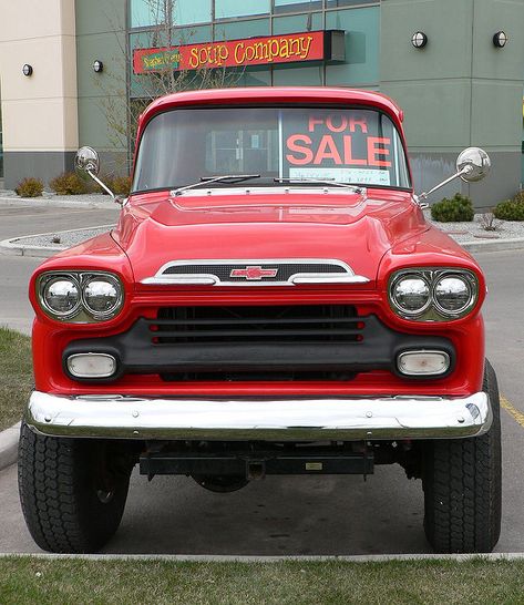 Trucks Gmc, Old Red Truck, Austin Martin, Old Chevy, Chevy 4x4, Vintage Pickup Trucks, Lifted Chevy Trucks, Chevy Pickup Trucks, Old Pickup Trucks