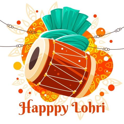 Flat design happy lohri celebration. Happy Lohri Wallpapers, Lohri Wallpaper, Happy Lohri Images, Lohri Celebration, Happy Lohri Wishes, Lohri Festival, Lohri Wishes, Diwali Painting, Happy Lohri