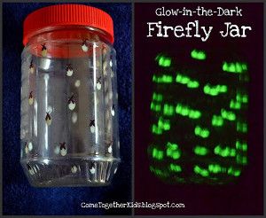 This Glow in the Dark Firefly Jar is the perfect summer craft for catching those luminous insects. Learn how to decorate jars that look like they have fireflies glowing inside of them. It's not magic, it's painting (though it looks like magic!) Firefly Jar, Happy Home Fairy, Fireflies In A Jar, Space Camp, Project For Kids, Camp Ideas, Camping Party, Fairy Birthday, Camping Theme