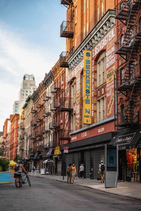 Manhattan Lower East Side, New York Street Aesthetic, Lower East Side Aesthetic, Manhattan Street, New York City Streets, Lower East Side Nyc, East Side New York, Joe Thomas, Luxury Hospitality