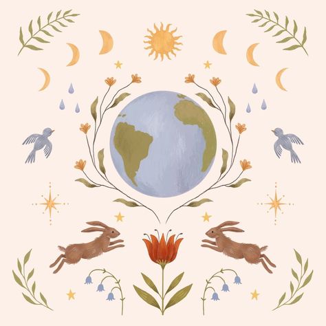 Planet Earth Drawing, Planet Earth Illustration, Earth Day Illustration, Earth Drawings, Earth Illustration, Drawing Challenge, Planet Earth, Earth Day, Our Planet