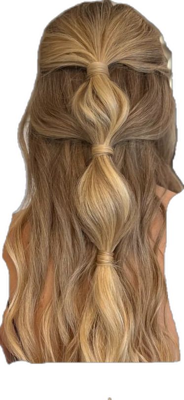 Bubble braid, boho hairstyles, weddinf hairstyles, special event hairstyles, half up hairstyles Bubble Braid Half Up Half Down, Special Event Hairstyles, Bubble Braid Hairstyle, Braid Half Up, Half Up Hairstyles, Braid Half Up Half Down, Event Hairstyles, Hiar Style, Bubble Braid