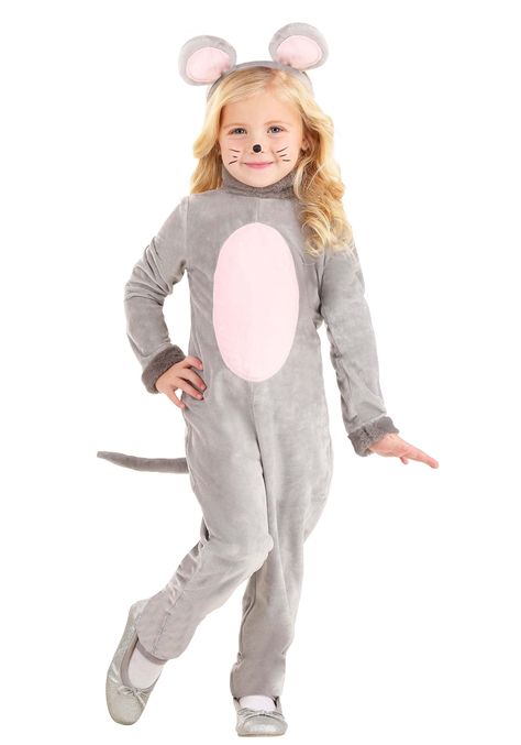 PRICES MAY VARY. Fur Size: 2T COSTUME INCLUDES: This Cozy Mouse Costume for toddler kids includes a mouse onesie jumpsuit and a headband with mouse ears. FROM FUN COSTUMES: Halloween costumes are what we love and we're a little obsessed with making the best costumes in the world! Your child will love roleplaying as a cute mouse this Halloween with this classic toddler mouse costume. DETAILS THAT MATTER: We designed this mouse outfit to be a comfortable jumpsuit with soft fabrics and cute mouse d Sleeping Gown, Pink Patch, Mouse Costume, Animal Costumes, Plastic Headband, Toddler Costumes, House Mouse, Velour Fabric, Cute Mouse