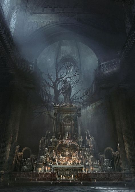 Bloodborne Concept Art, Bloodborne Art, Old Blood, Dark Souls Art, 다크 판타지, Bloodborne, Gothic Horror, Fantasy Places, Art Et Illustration