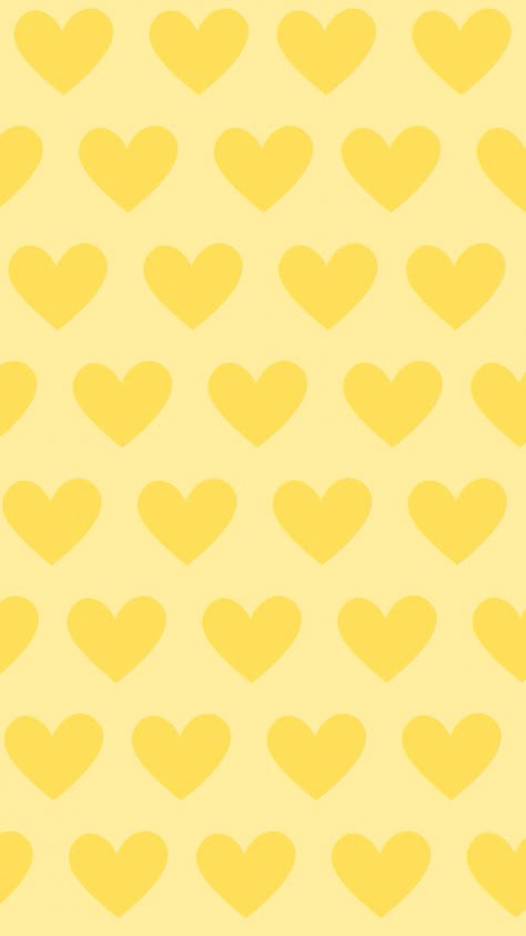 Yellow Heart Wallpaper Aesthetic, Cute Yellow Backgrounds Aesthetic, Light Yellow Aesthetic Wallpaper, Yellow Heart Background, Yellow Heart Wallpaper, Hearts Pattern Wallpaper, Light Widgets, Spotify Artwork, Yellow Wallpapers