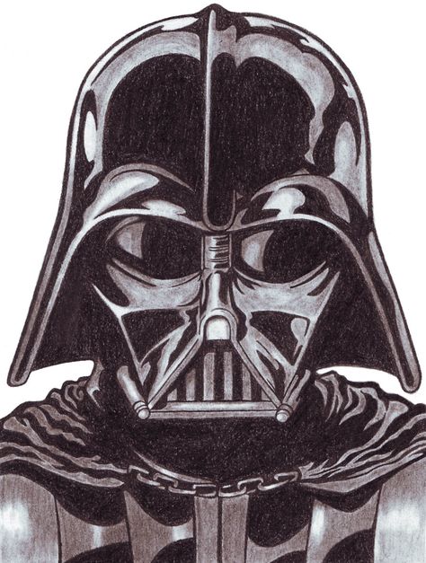 Darth Vader (Charcoal Pencils) Darth Vader Helmet Drawing, Darth Vader Dibujo, Darth Vader Cartoon, Darth Vader Tattoo Design, Darth Vader Stencil, Darth Vader Painting, Vader Drawing, Darth Vader Artwork, Darth Vader Drawing