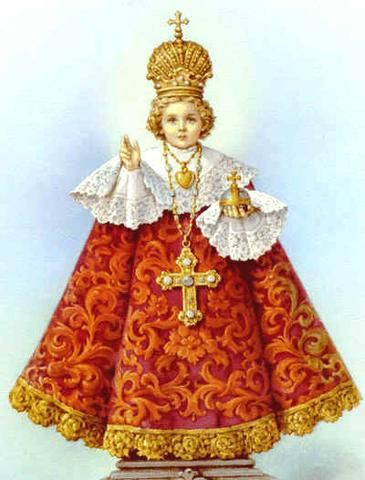 POWERFUL NOVENA TO THE INFANT JESUS OF PRAGUE, WHEN YOU ARE IN URGENT Infant Of Prague Novena, Globus Cruciger, Infant Of Prague, Novena Prayers, Infant Jesus, Powerful Prayers, 디즈니 캐릭터, Religious Pictures, San Michele