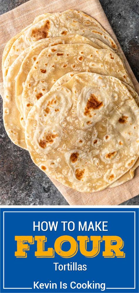 White Tortilla Recipes, Cafe Rio Tortilla Recipe, Masa Flour Tortillas, How To Make Flour Tortillas, Quick Tortilla Recipe, Flour Tortilla Recipe Mexican, Easy Flour Tortillas, Make Flour Tortillas, Tortillas Recipes