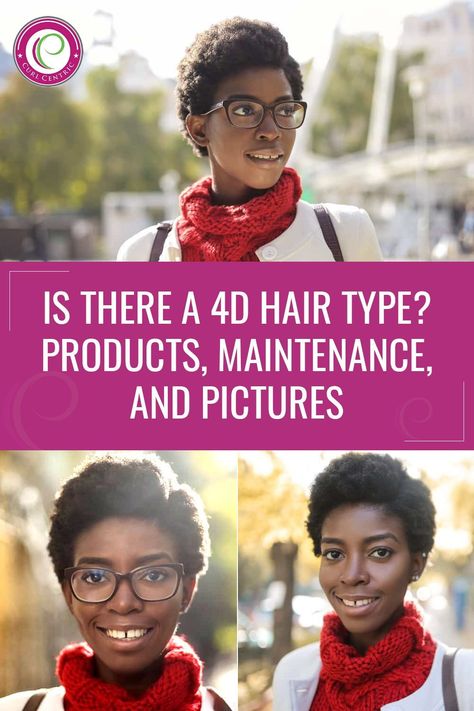 Think you've got the extremely coarse, tightly curled, cotton textured Z-shaped 4D hair type? This type is created like the many other hair types and is only growing in popularity. In this post we'll dive into what it's all about (products, maintenance, pictures). Click to continue. 4d Hair Type, Vintage Short Hairstyles, Curly Hair Regimen, African American Short Hairstyles, 4d Hair, Hair Type Chart, Curly Hair Growth, Short Hair Styles African American, Celebrating Diversity