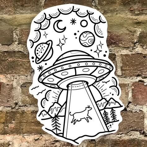 Traditional Rocket Ship Tattoo, Rocket Ship Tattoo Design, Neo Traditional Tattoo Stencil, Small Vintage Tattoo, New School Tattoo Designs Sketches, Rocket Tattoo Design, Space Ships Drawing, Stencil Tattoo Ideas, Space Tattoo Designs