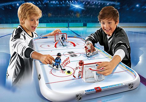 Here's an idea for my Holiday shopping! Goalie Mom, Ice Hockey Sticks, Hockey Arena, Realistic Games, Ice Hockey Players, Nhl Players, Hockey Mom, Hockey Stick, Nhl Hockey