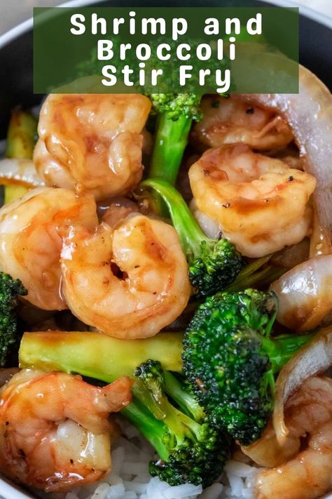 Shrimp And Broccoli Dinner Recipes, Sesame Shrimp And Broccoli, Stir Fry Shrimp And Broccoli, Garlic Shrimp With Broccoli, Shrimp Stir Fry Sweet Chili Sauce, Broccoli With Shrimp Recipes, Brocolli And Shrimp Recipes, Shrimp And Broccoli Stir Fry Easy, Shrimp Broccoli Stir Fry Healthy