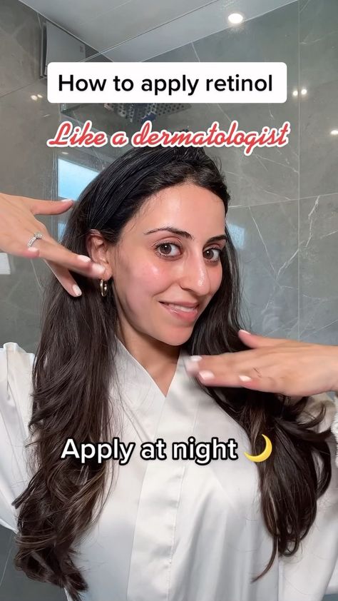 dermatologist_adel on Instagram: ✨ How to apply retinol ✨ 1. Start by cleansing 2. Wait for skin to dry 3. Apply petroleum/Vaseline to sensitive areas such as the skin… Tretinoin Before And After, Acne Routine, Tretinoin Cream, Retinol Skincare, Best Face Wash, Retinol Cream, Benzoyl Peroxide, Sensitive Skin Care, Retinol Serum