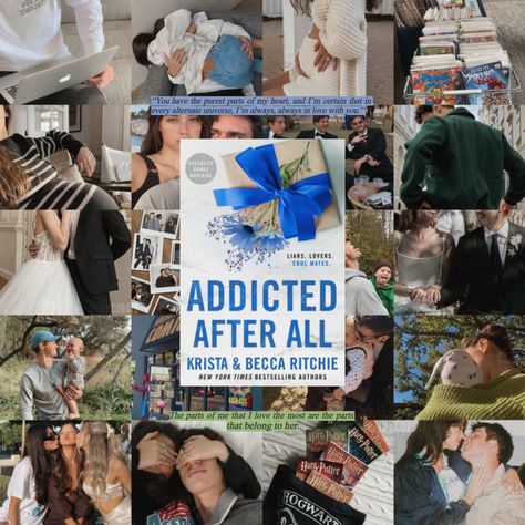 Krista Becca Ritchie, Addicted After All Aesthetic, Addicted To You Book Aesthetic, The Core Six Addicted Series, Addicted Calloway Sisters Aesthetic, Addicted Series Aesthetic, Addicted Calloway Series, Addicted After All, Krista And Becca Ritchie