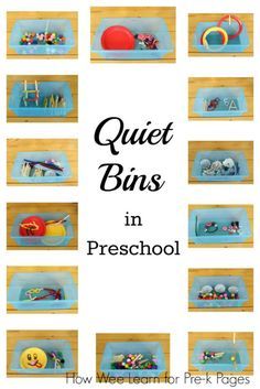 Getting the Most from Quiet Bins in your preschool classroom. Perfect for non-nappers during nap time!- Pre-K Pages Alphabet Scavenger Hunt Preschool, Positive Reinforcement Preschool, Quiet Bins, Quiet Boxes, Quiet Time Boxes, Pre K Pages, Preschool Rooms, Rest Time, Quiet Time Activities