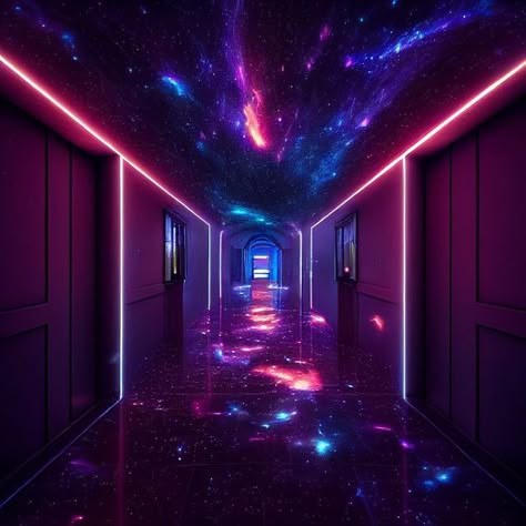 Digital Dystopia, Futuristic Neon Aesthetic, Neon Futuristic, Neon Future City, Neon City Background, Neon Backgrounds City, Galaxy Room, Castle Rooms, Stage Background