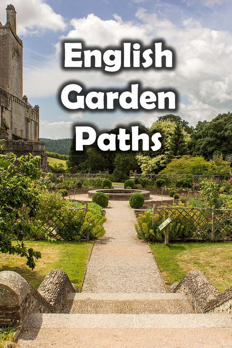 When it comes to English gardens, pathways are not just circulatory routes but vital structures within the design. From rustic cobbles to loose and free binding gravels they can be rustic or refined. Here I list 9 materials perfect for English garden paths. English Garden Pathways, Flagstone Pathway, English Gardens, Garden Walkway, Garden Path, Garden Pathway, English Garden, Garden Paths, Walkway