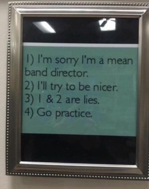 High School Music Classroom, Band Classroom, Choir Room, Middle School Band, Music Bulletin Boards, Band Room, High School Music, Band Teacher, Uber Humor