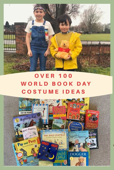 Over 100 Homemade Costumes for World Book Day Last Minute World Book Day Costumes, David Walliams Book Day Costumes, World Book Day Costumes For Teachers Women, Easy World Book Day Costumes For Adults, Boys World Book Day Ideas, World Book Day Ideas Costumes, Book Character Costumes For Kids Boys, Book Character Day For Boys, Dress Like A Book Character For Kids