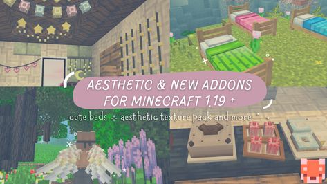 Mods For Minecraft Java, Minecraft Seeds Pocket Edition Aesthetic, How To Dye Leather Armor In Minecraft, Aesthetic Minecraft Bedrock Mods, Minecraft Bedrock Shader, Cute Minecraft Texture Packs Bedrock, Cute Minecraft Addons, Minecraft Pe Addons, Minecraft Pe Texture Packs