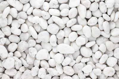 Bright Wood Texture, White Pebbles Landscape, White Landscaping Rock, White Pebble Garden, White Landscaping, Pebble Landscaping, White Gravel, Stone Pavement, Landscaping Rock