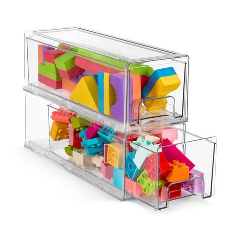 PRICES MAY VARY. Maximize Playroom Space: Create more room for toys, games, and craft supplies by stacking these organizer drawers to gain vertical storage. Perfect for playrooms of all sizes. Store items such as building blocks, dolls, or art supplies. Easy To Clean: These toy drawers are easy to clean and remove. Simply wash the drawers by hand with soap and water to keep your play area neat. Keep Toys Visible: The crystal clear design of these storage drawers allows you to see each toy easily Makeup Closet, Drawers Plastic, Organizer Drawers, Craft Clothes, Plastic Storage Drawers, Toy Storage Organizer, Closet Art, Kids Craft Supplies, Toy Storage Organization