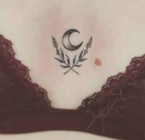 Rib Tattoo, Moon Tattoo, Leaf Tattoos, Maple Leaf Tattoo, Vision Board, Moon, Tattoos