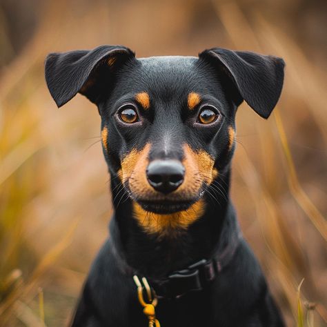 The Manchester Terrier is a small, elegant, and energetic breed known for its loyalty and intelligence. Originating from England, they are often recognized by their sleek black and tan coat and their alert demeanor. Manchester Terriers are highly trainable and make excellent companions, thriving on both physical activity and mental stimulation. They are often good with families, provided they receive proper socialization. #ManchesterTerrier #DogLovers #PetAdoption #LoyalCompanion #EnergeticB... Manchester Terrier, Tan Coat, Mental Stimulation, Physical Activity, Physical Activities, Black And Tan, Pet Adoption, Manchester, Dog Lovers