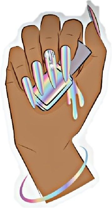 Nail Pfp, Business Nails, Nail Salon Decor, Nail Logo, Kesha, Instagram Bio, Salon Decor, Nail Salon, Peace Gesture