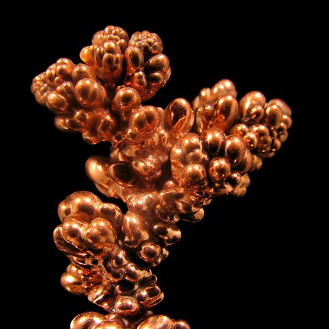 Copper Dendrites | Flickr - Photo Sharing! Minerals Crystals Rocks, Geology Rocks, Pretty Rocks, Beautiful Rocks, Mineral Stone, Minerals And Gemstones, Rocks And Gems, Gems And Minerals, Stone Rocks