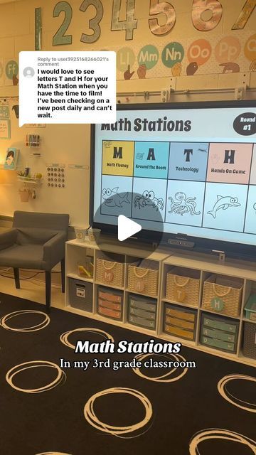 CrafTay Corner ~ 3rd Grade Teacher on Instagram: "How I do math stations in my 3rd grade classroom! This is such a simple & organized process that hits so many skills & also allows me to work with small groups! A special shout out to @boddlelearning as an amazing website for my technology station! ⌛️ 📋💻 🎲🎢
#teacher #teachersoftiktok #teacherlife #classroom #classroomoftheelite #teachingontiktok #teacherideas #thirdgradeteacher #thirdgrade #elementaryschool #elementaryteacher #classroommanagement #classroomsetup #teacherappreciation #school #schoolhacks #schoolsupplies #teachersbelike" Third Grade Classroom Setup, Classroom Stations, Classroom Learning Centers, Small Group Math, 3rd Grade Teacher, Classroom Organization Elementary, Self Contained Classroom, Learning Stations, 5th Grade Classroom